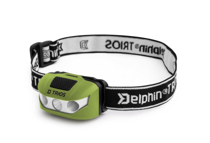 Ліхтар Налобний Delphin TRIOS Head lamp