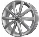 4× Набір Литих Алюмінієвих дисків Volkswagen OE 5G0601025K 6.0j x R17 5x112 ET 48 VW Golf V VI Golf Plus Caddy Caddy Maxi