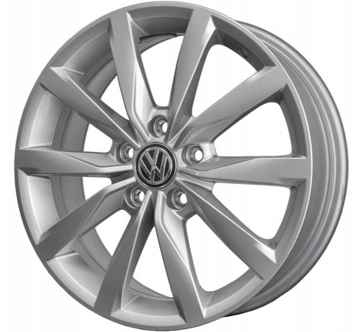 4× Набір Литих Алюмінієвих дисків Volkswagen OE 5G0601025K 6.0j x R17 5x112 ET 48 VW Golf V VI Golf Plus Caddy Caddy Maxi